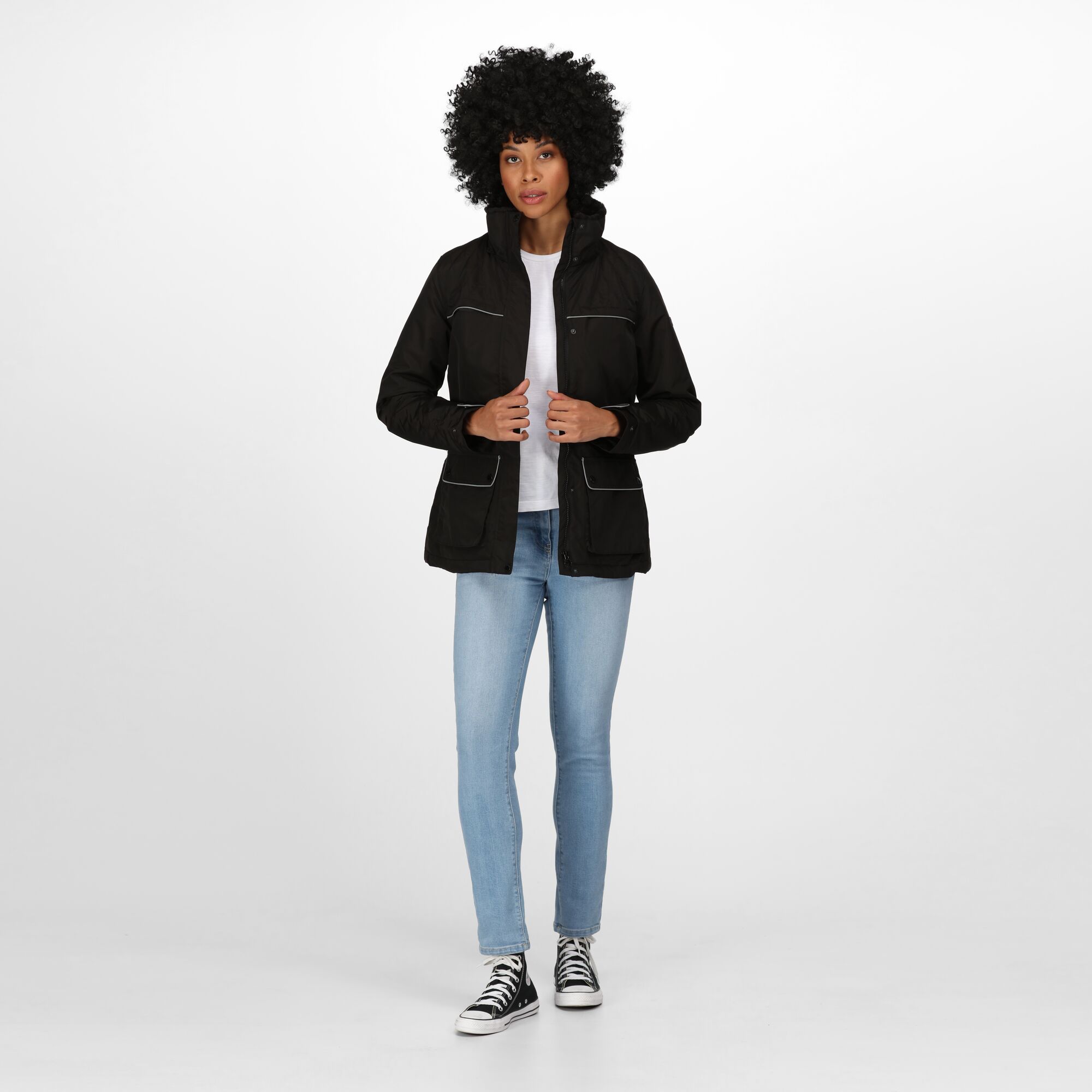 Regatta Women's Waterproof Insulated Jacket black eBay