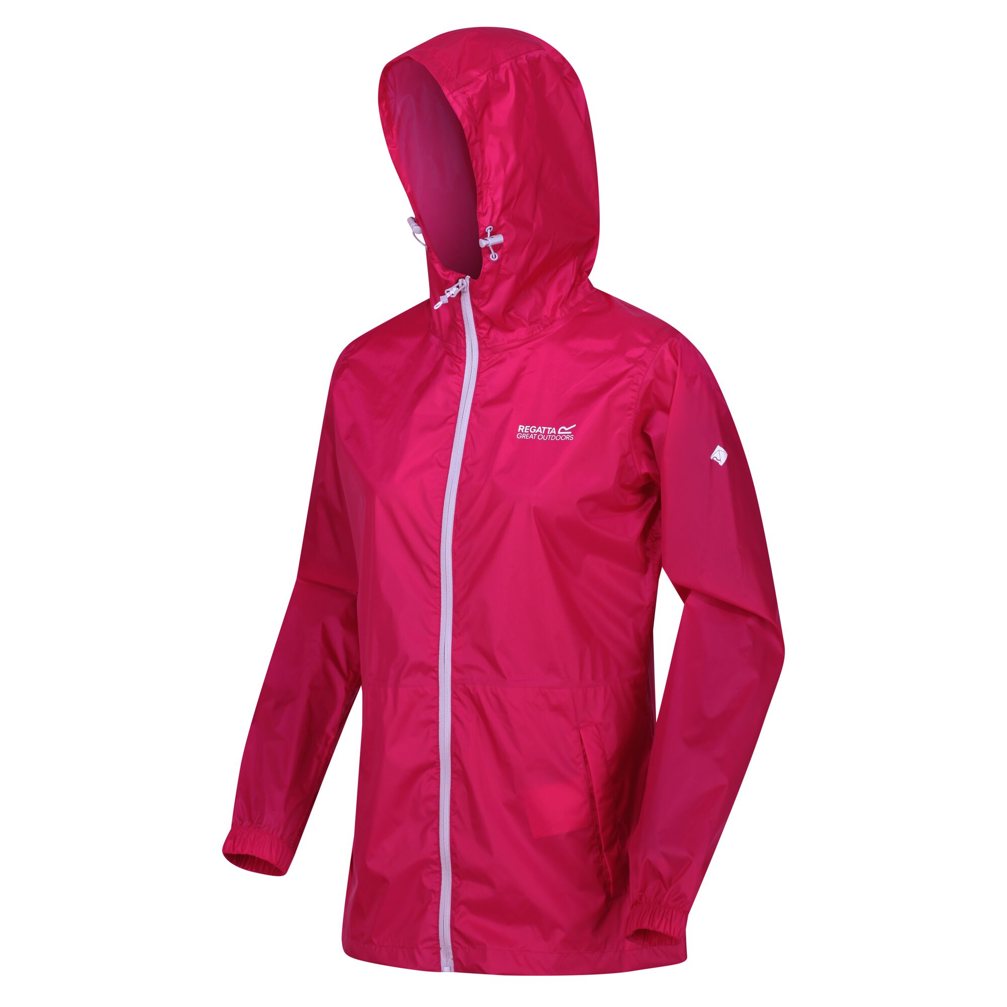 Regatta Pack It III Size 10 Women’s Waterproof Jacket Dark Cerise for