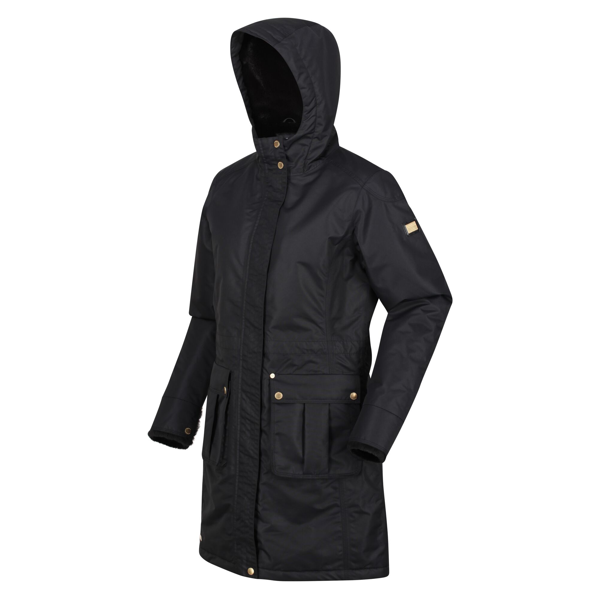 Regatta Women's Roanstar III Waterproof Insulated Parka Jacket black